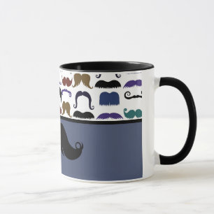 Tasse Moustache à la mode Stache de moustache de guidon