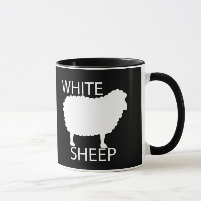 Tasse Moutons blancs (Droite)