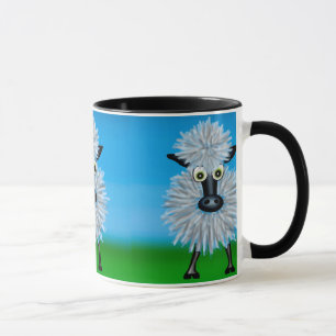 Tasse Moutons de bande dessinée