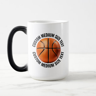 Tasse moyenne de 15oz avec texte personnalisé et c