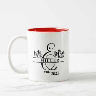 Tasse Mr. & Mrs. Coffee