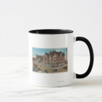 Mt. Rainier, WA - Vue sur le Tacoma Hotel &