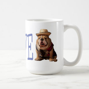 Tasse Mug Chien Chiots Bouledogue Anglais Amour
