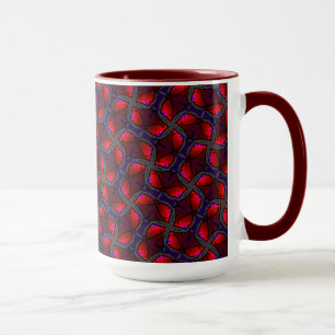 Tasse MUG Jimette Design de rouge et gris