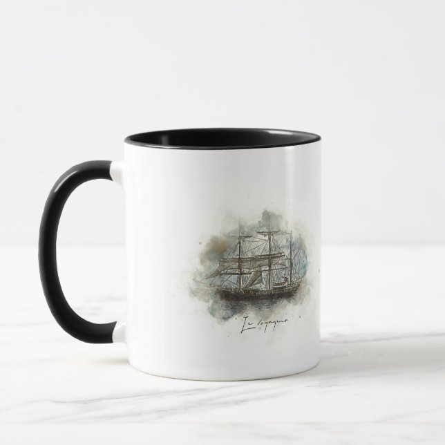 Tasse mug le voyageur (Gauche)