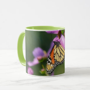 Tasse Mug Papillon Monarch de Près