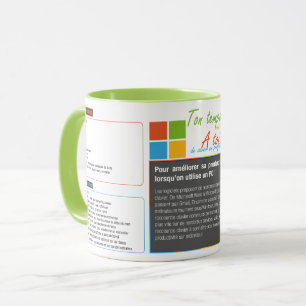 Tasse mug raccourcis clavier Windows