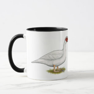 Tasse Muscovy blanc de canard