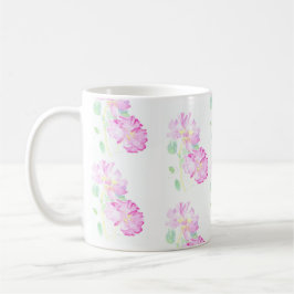 Tasse Musique à doigt rose Roses