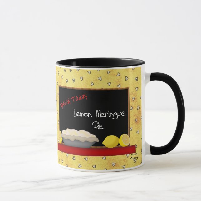 Tasse Musique à tarte au citron meringue (Droite)