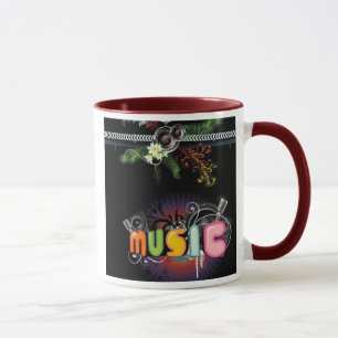 Tasse Musique couleurs