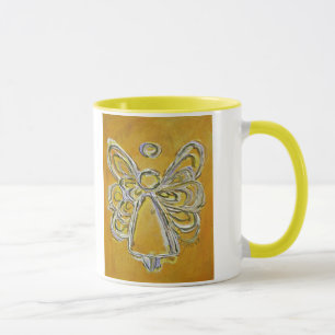 Tasse Musique d'ange jaune