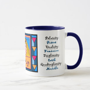 Tasse Musique de profil de la Dame Virgo