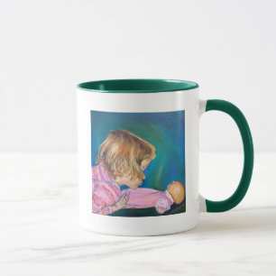 Tasse Musique de pyjama rose
