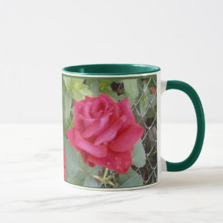Tasse Musique de rose rouge