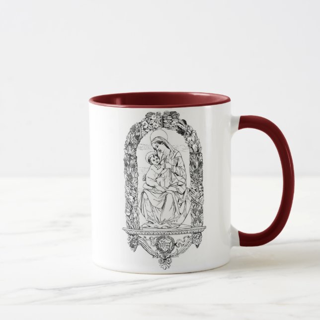 Tasse Musique des symboles chrétiens (Droite)