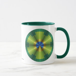 Tasse Musique d'illusion de paon