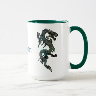 Tasse Musique dragon asiatique
