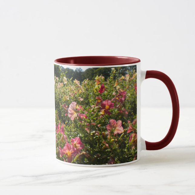 Tasse Musique panoramique Petunias (Droite)