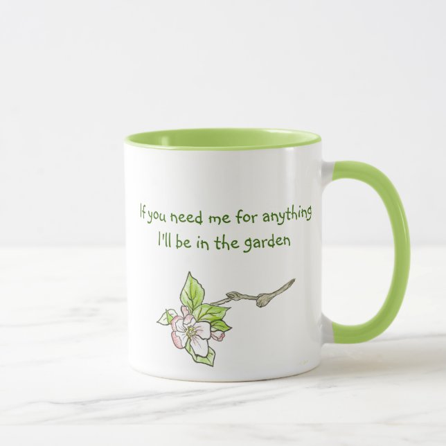 Tasse Musique pouce verte (Droite)