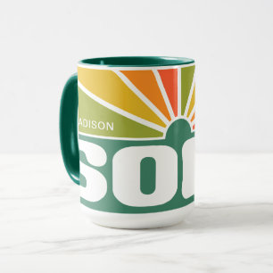 Tasse Musique SOUL de nom personnalisé