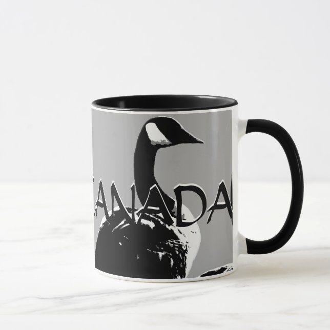 Tasse Musique Souvenir du Canada Coupe canadienne d'oies (Droite)