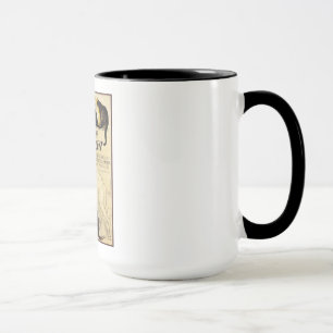 Tasse Musique vintage publicitaire