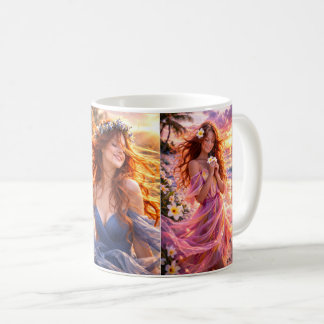 Tasse Mystik Woman (design 3 côtés) 