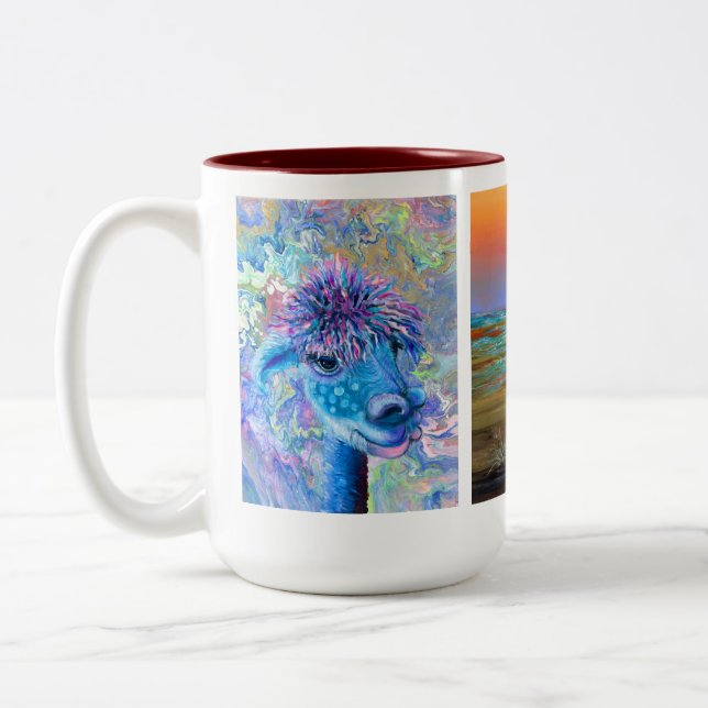 tasse mystique magique d'alpaga (Gauche)