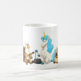 Tasse mythologique de bande de cruche