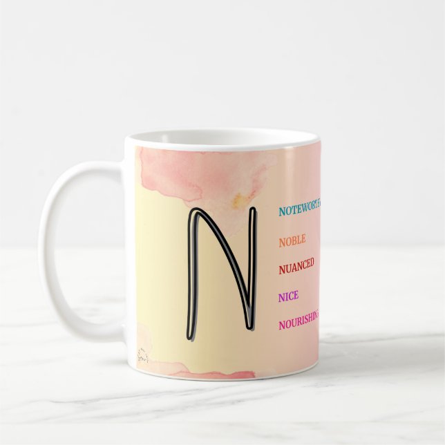Tasse "N" (11oz) (Links)