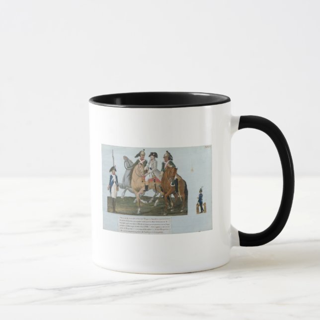 Tasse Napoleon Bonaparte et la sentinelle de Varsovian (Droite)