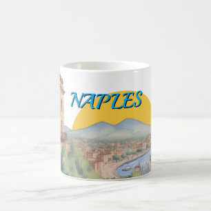 Tasse Napoli – Mug Café Skyline Vesuvio   Souvenir