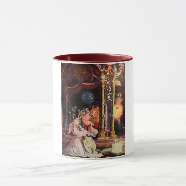 TASSE NATIVITÉ AVEC ANGELS - MAGIE DE NOËL (Centre)