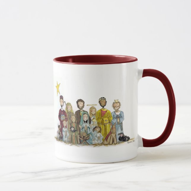 Tasse Nativité de Noël (Droite)