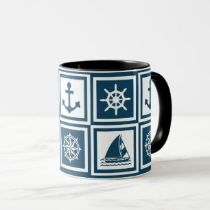 Tasse Nautical themed design