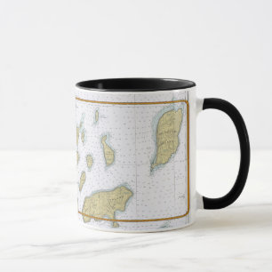 Tasse nautique le lac Supérieur de diagramme