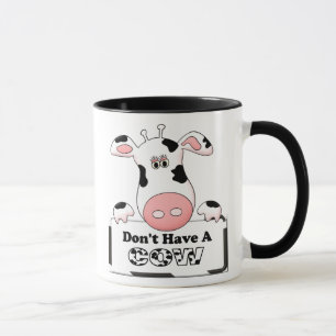 Tasse N'avez pas de vache