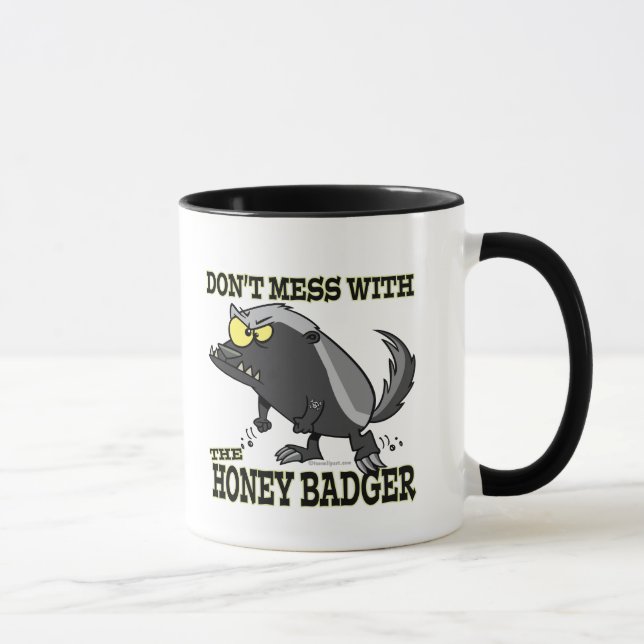 TASSE NE MÈNE PAS AVEC LE BADGER DU MIEL (Droite)