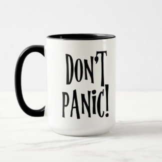 Tasse Ne Paniquez Pas