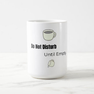 Tasse 'Ne pas déranger !' | Tasse drôle