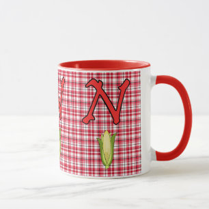 Tasse Nebraska Red 15 oz Ringer