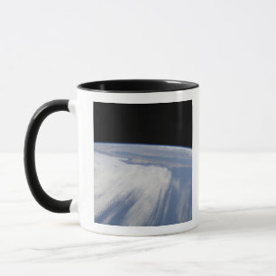Tasse Nébulosité lourde au-dessus de l'océan pacifiqu