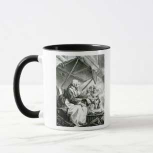 Tasse Négociation au-dessus des châtaignes
