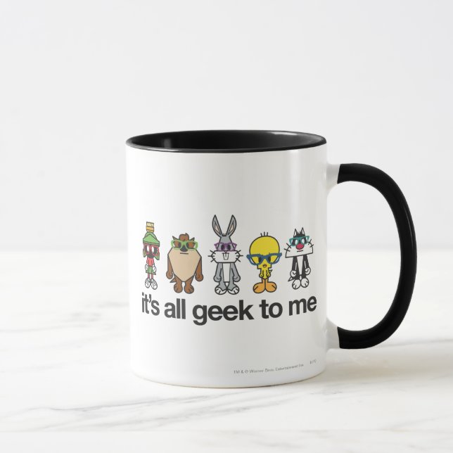 Tasse Nerds LOONEY TUNES™ - Tous Geeks pour moi (Droite)
