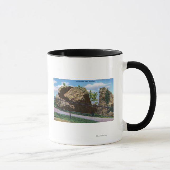 Tasse New Haven, CTWest Rock Park Vue des juges (Droite)