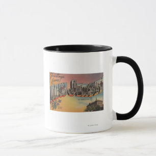 Tasse New Jersey (capitale de l'État/fleur)