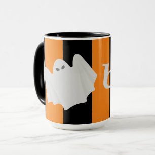 Tasse niedlich Ghost Halloween Orange und Black St