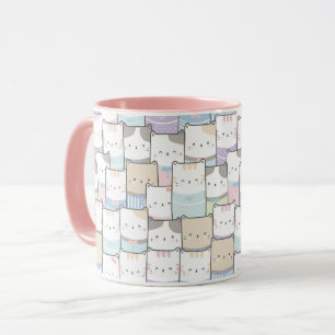 Tasse niedlich Katzen