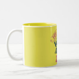 Tasse "Niedliche Hochzeitsbriefe" für Paare